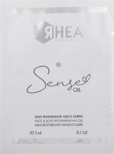 Rhea Cosmetics Відновлювальна олія для обличчя та тіла Rhea Sense Oil (пробник)