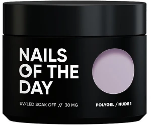 Nails Of The Day Полигель нюдовый мелкозернистый Polygel Nude