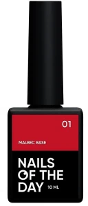 Nails Of The Day Витражная база для ногтей Malbec Base