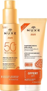 Nuxe Набір Sun Set Summer Protection (spray/150ml + shmp/100ml)
