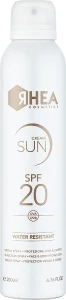 Rhea Cosmetics Кремовий спрей для обличчя й тіла SPF20 Cream Sun SPF20