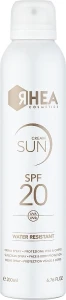 Rhea Cosmetics Кремовий спрей для лица и тела SPF20 Cream Sun SPF20