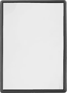 Titania Карманное зеркальце 8.5х6 см, серое Square Pocket Mirror