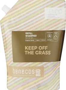 Benecos Шампунь для волосся Shampoo Normal Hair Organic Hemp Oil (дой-пак)