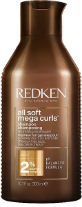 Redken Шампунь для питания очень сухих вьющихся волос All Soft Mega Curl Shampoo
