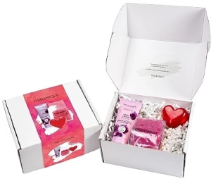Organique Набор From The Heart (h/cr/70ml + b/salt/100g + soap/45g)