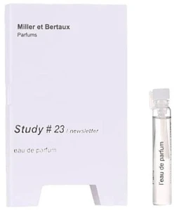 Miller et Bertaux Study № 23 Парфюмированная вода (пробник)