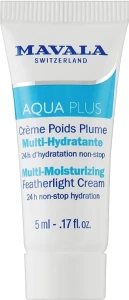 Mavala Активно зволожувальний легкий крем Aqua Plus ulti-Moisturizing Featherlight Cream (пробник)