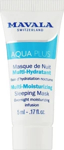 Mavala Активно зволожувальна нічна маска Aqua Plus Multi-Moisturizing Sleeping Mask (пробник)