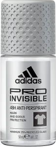 Adidas Дезодорант-антиперспірант кульковий для чоловіків Pro Invisible Antiperspirant Roll-on For Men