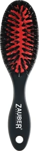 Zauber Расческа-щетка для волос овальная, маленькая, 06-021, черная