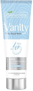 Bielenda Крем для експрес-депіляції з екстрактом блакитної агави Vanity Pro Express Hair Removal Cream Blue Agava