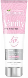 Bielenda Крем для експрес-депіляції з екстрактом рожевого алое Vanity Pro Express Hair Removal Cream Pink Aloe