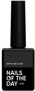 Nails Of The Day Гель для укрепления ногтей, прозрачный Bottle Gel Clear
