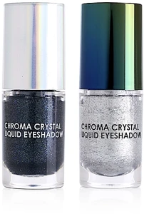 Natasha Denona Chroma Crystal Liquid Eyeshadow Mini Set (eyeshadow/2x2ml) Набор жидких теней для век