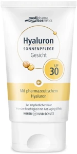 Pharma Hyaluron (Hyaluron) Солнцезащитный крем для защиты кожи лица и шеи SPF 30 Pharma Hyaluron