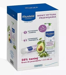 Mustela Набор Bebe (b/emulsion/400ml + b/cr/50ml)