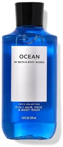 Bath & Body Works Гель для душа 3 в 1 Bath and Body Works Ocean 3-in-1 Hair, Face & Body Wash
