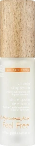 Feel Free Сироватка для обличчя з вітаміном С Vit C + Hyaluronic Acid Concentrate Glow Drops Serum