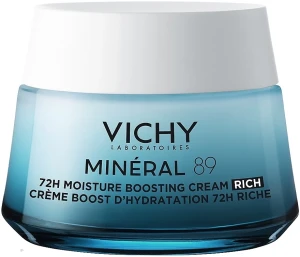 Vichy Насыщенный крем для сухой и очень сухой кожи лица, увлажнение 72 часа Mineral 89 Rich 72H Moisture Boosting Cream