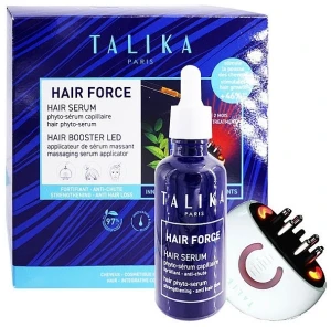 Talika Набір для зміцнення волосся Hair Growth Hair Force Kit (h/ser/50ml + accessories/1pcs)