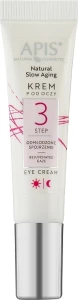 APIS Professional Крем для шкіри навколо очей з освітлювальним пігментом Natural Slow Aging Eye Cream Step 3