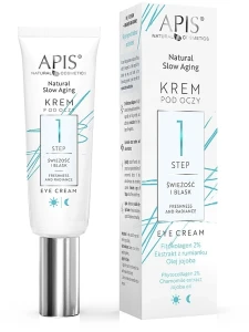 APIS Professional Крем для шкіри навколо очей Natural Slow Aging Step 1 Freshness And Radiance Eye Cream