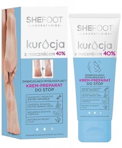 SheFoot Крем-препарат для ніг із сечовиною 40%