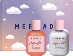 Mermade Night In Paris Парфюмированный набор по уходу за телом (sh/gel/100ml + b/lot/100ml)