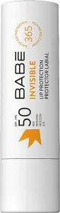 BABE Laboratorios Ультразахисний невидимий бальзам-стік для губ SPF 50 Sun Protection Invisible Lip Protection