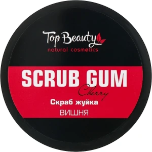 Скраб-жуйка для тіла "Вишня" - Top Beauty Scrub Gum Cherry,, 250 мл