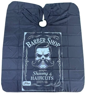 SPL Пеньюар парикмахерский, 905073-19, черный Barber