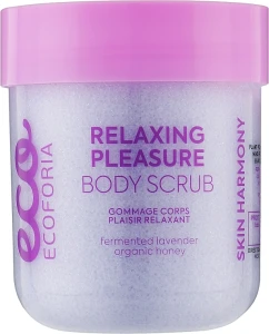 Ecoforia Расслабляющий скраб для тела Skin Harmony Relaxing Pleasure Body Scrub