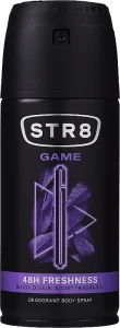 STR8 Спрей-дезодорант Game Deodorant Body Spray 48H Freshness