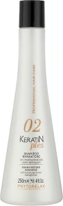 Phytorelax Laboratories Відновлювальний шампунь з гідролізованим кератином Keratin Plex Bond Restore Shampoo