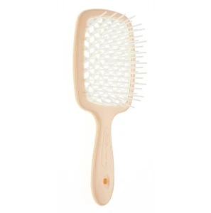 Janeke Гребінець для волосся, персиковий з білим Superbrush Small (Маленька)