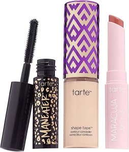 Tarte Cosmetics Набір для макіяжу Shape Tape 16N Fair-Light Neutral Best-Sellers Set (concealer/5ml + mascara/4.5ml + lip balm/1.3g)