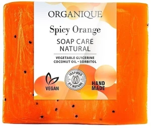 Organique Натуральне мило куб "Пряний апельсин" Soaps Spicy Orange