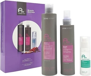 Eva Professional Набор для светлых волос E-line Blonde Pack (shmp/300ml + spray/200ml + serum/50ml)