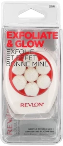 Revlon Двостороння очищувальна щітка Exfoliate & Glow Cleansing Brush