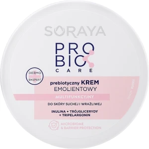 Soraya Пробіотичний крем для сухої та чутливої шкіри Probio Care Emollient Cream