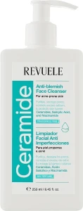 Revuele Гель для вмивання проти пігментних плям Ceramide Anti-Blemish Face Cleanser For Acne-Prone Skin
