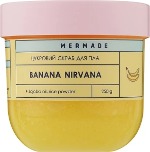 Mermade Цукровий скраб для тіла Banana Nirvana