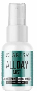 Claresa Зволожувальний спрей для обличчя All Day Mist