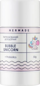 Mermade Парфюмированный дезодорант с пробиотиком Bubble Unicorn