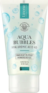 Lirene Зволожувальний гель для обличчя Aqua Bubbles Hyaluronic Acid 4D Moisturizing Washing Gel