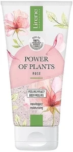 Lirene Питательный скраб для тела Power Of Plants Rose Washing Scrub