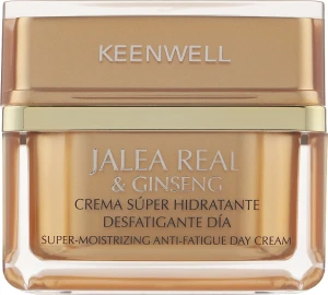 Keenwell Денний супер зволожуючий крем, знімаючий втому Jalea Real And Ginseng Cream *