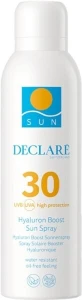 Declare Сонцезахисний спрей для чутливої шкіри обличчя й тіла Sun Hyaluron Boost Sun Spray SPF30