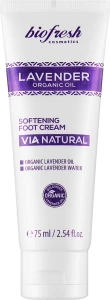 BioFresh Пом'якшувальний крем для ніг Lavender Organic Oil Softening Foot Cream